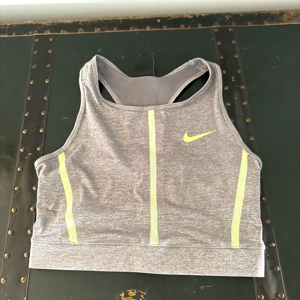 Nike Pro HyperCool Mesh Racerback Cropped Tank Top Size XS MSRP